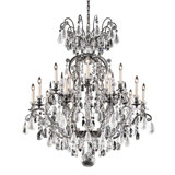 Renaissance 16 - Light Glass Chandelier