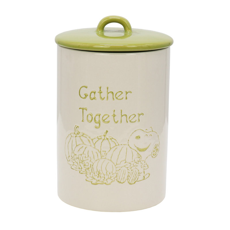 Grès Peanuts Gather Together 1,06 pte Pot de rangement