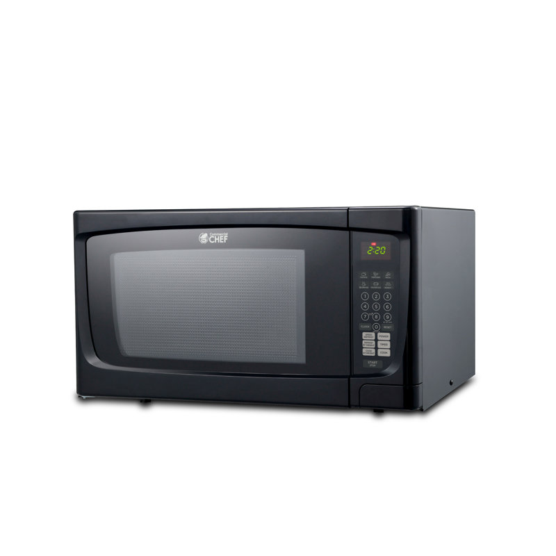 Four à micro-ondes de comptoir CHC Series CommercialChef 21,7 po 1,6 pi³ 1000 watts, Noir