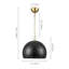 Luminaire suspendu en forme de dôme 1 lumière Lodi-1830614366