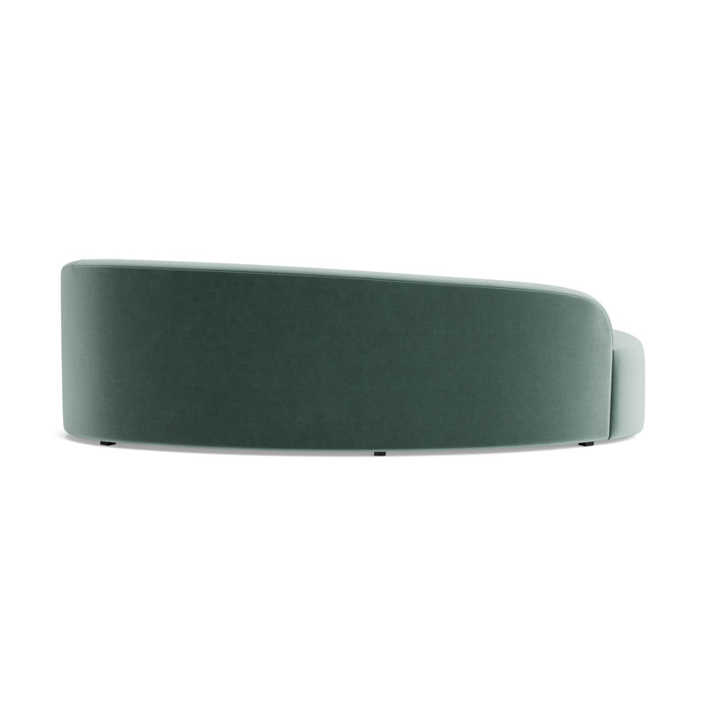 Sofia Right Arm Sofa, Performance Velvet - Jade