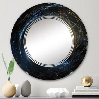 Grise - Modern Wall Mirror Round