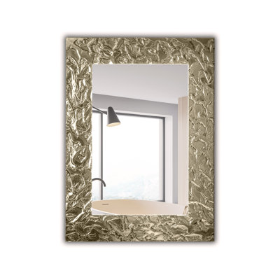 Artistic Flat Glass Lighted Mirror