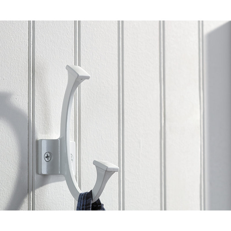 Transitional Wall Hook, White