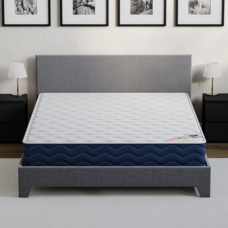 Gel Memory Foam Bonnell Spring Mattress Supportive, Breathable Sleep Design, Double (4'6)