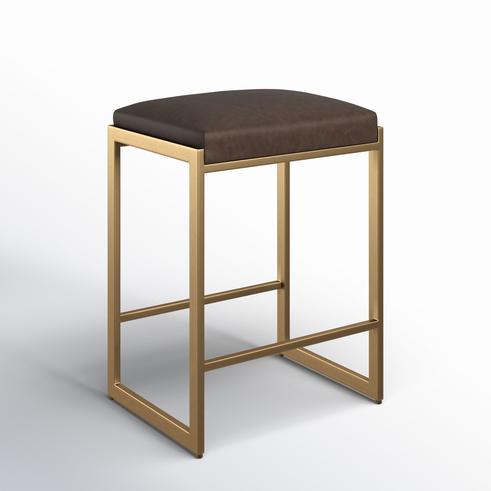 Fullerton Counter Stool, Gold