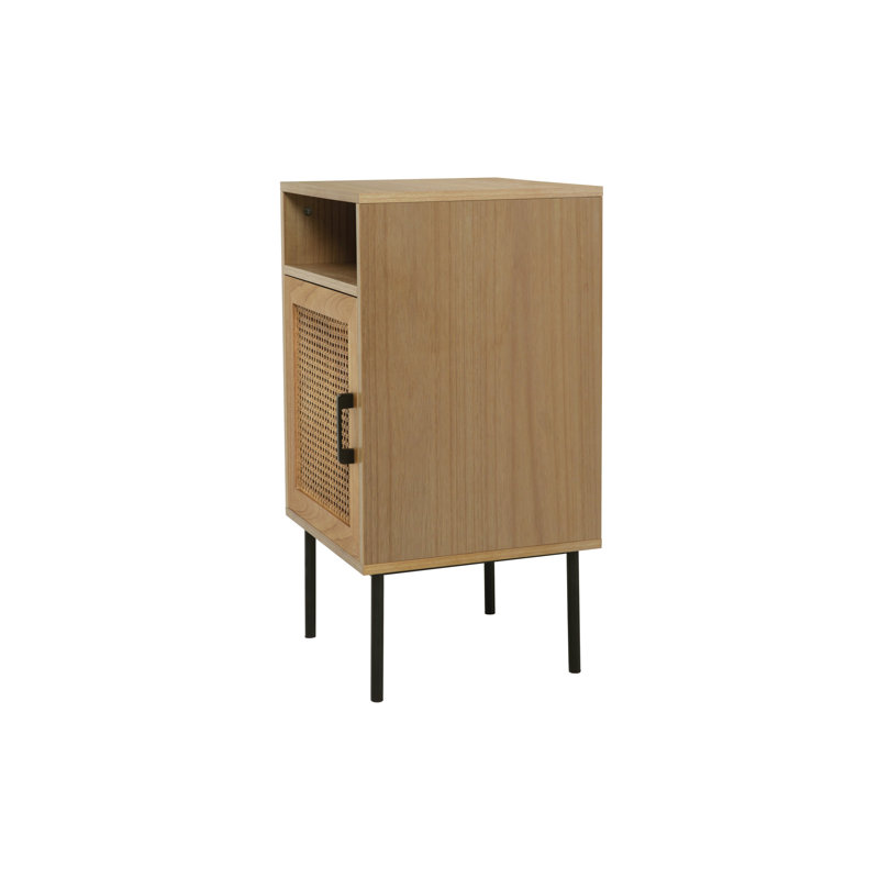 Abberton 40cm W Manufactured Wood Bedside Table