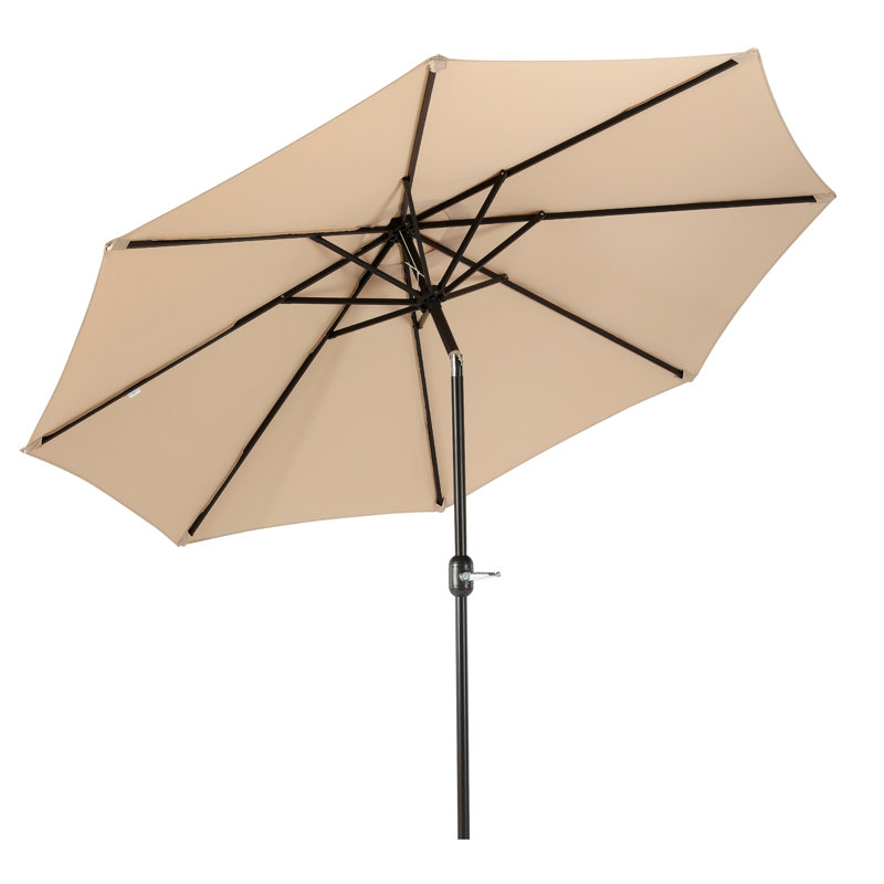Parasol de marché 9 pi Pierpoint, Parasol beige Performance