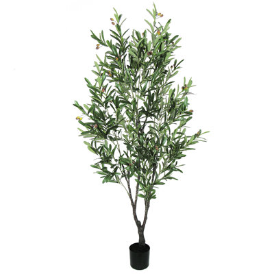 Olive artificielle en pot