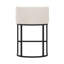Tabouret de comptoir 26 po avec structure en métal-123103713