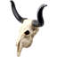 Figurine suspendue à fixation murale Union Rustic Texas Longhorn Steer-612038318