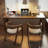 Brown Rectangular Solid Wood Desks-108162357