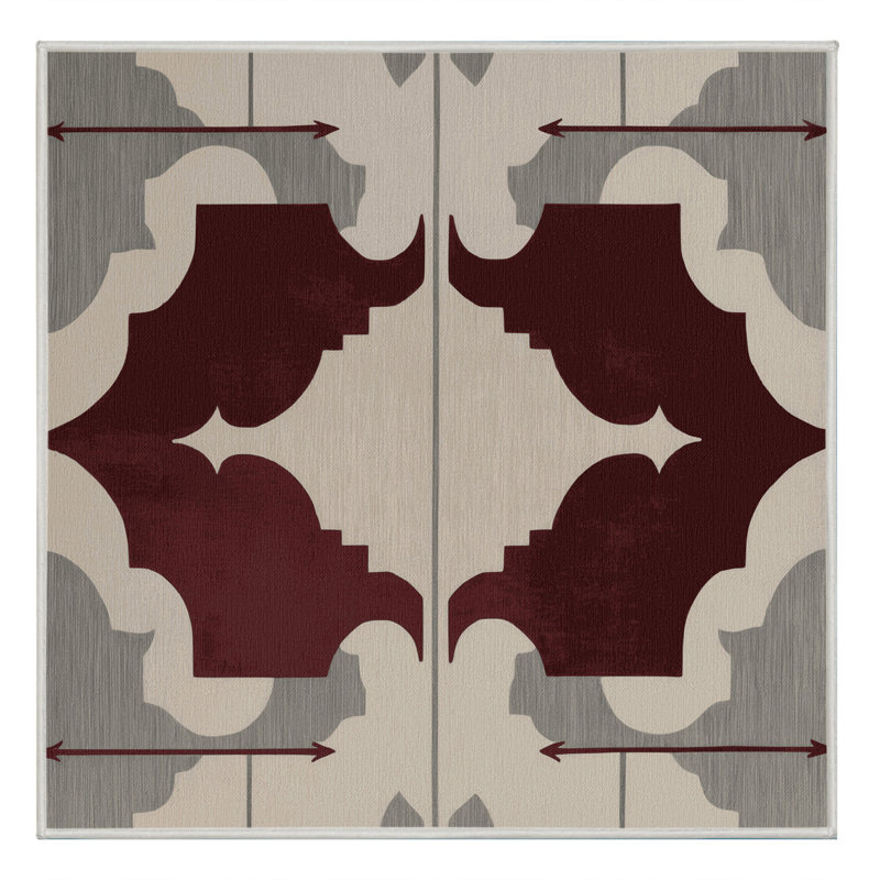 Mosaic Flow Rug, Square 3'
