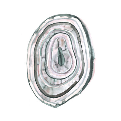 " Painted Agate Slice Neutral "