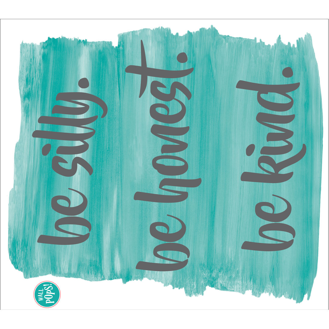 Text & Numbers Wall Decal Gracie Oaks