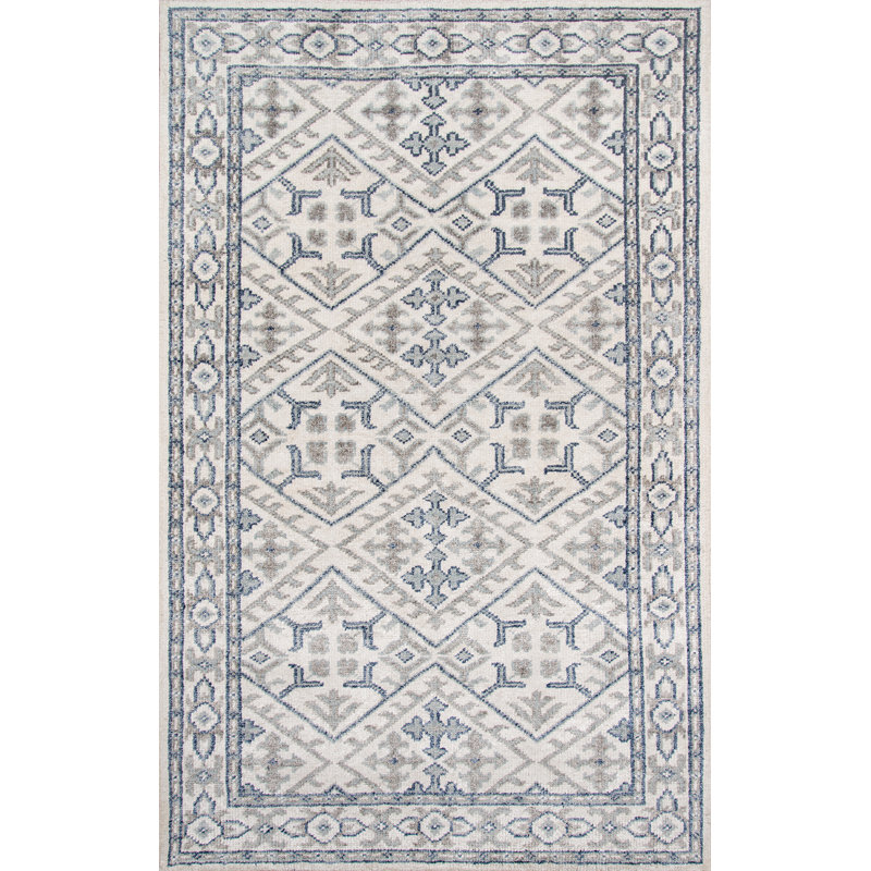 Santorini Viscose Oriental Indoor Rug, Rectangle 2' x 3'