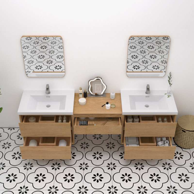 Ensemble de meuble-lavabo flottant 90 po Mellani