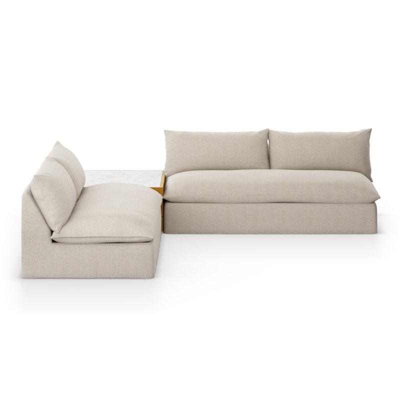 Grant Outdoor 3 - Piece Conversation Set, Faye Sand