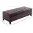 Hillcrest Faux Leather Upholstered Storage Bench-26077105