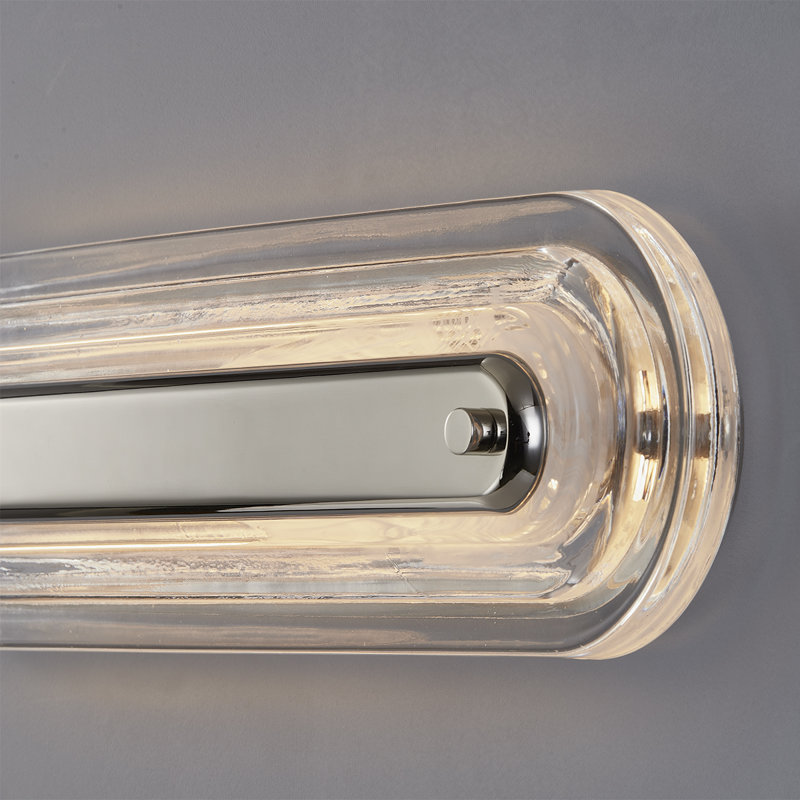 Applique murale Litton par PEMBROOKE & IVES, Nickel poli, H 21,25 po x l 5,75 po x P 5,75 po