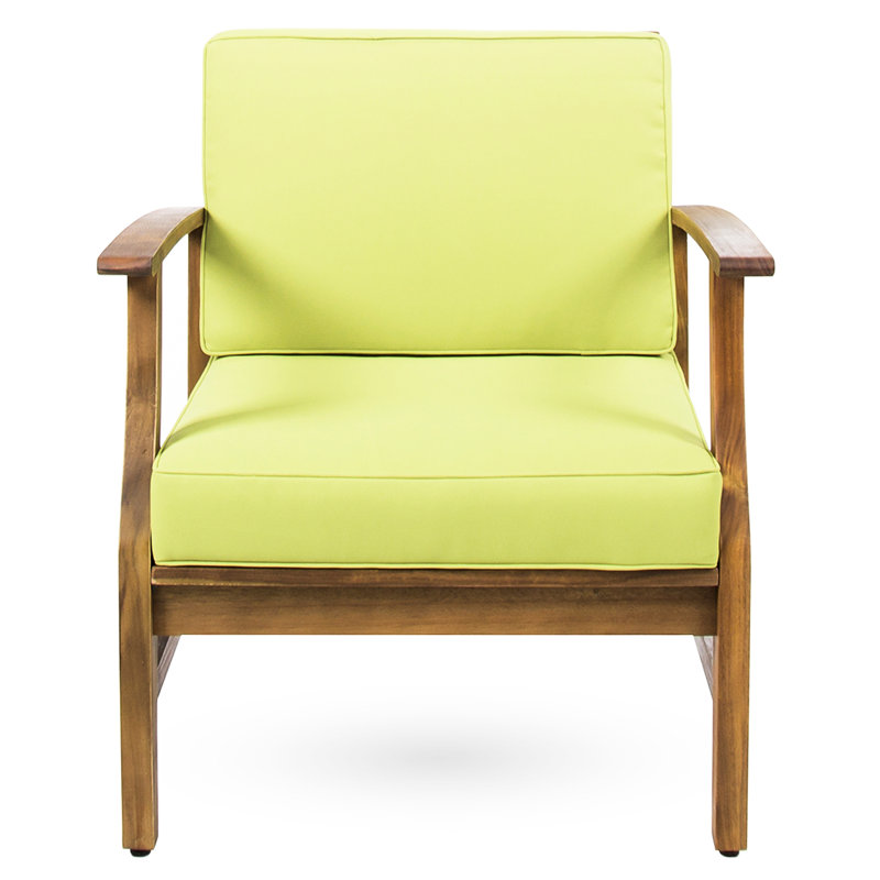 Wood Club Chair In , Exhibiting Sophisticated Slat Paneling Crafted From Robust And Panels, Green
