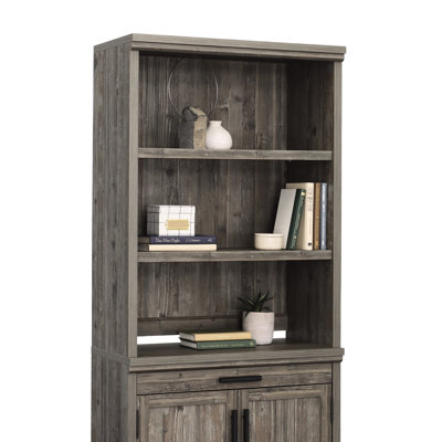 , Brown, Engineered Wood, Adjustable Shelves, Closed Back, Style, Office Utility Needs Presentation