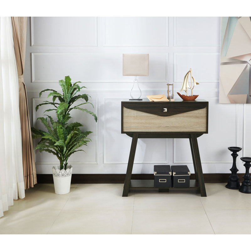 Achsah 31.5'' Console Table, Wenge