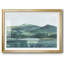 Green Grey Mountains II - encadré, impression encadrée avec biseau mat et verre-680190596-680190597