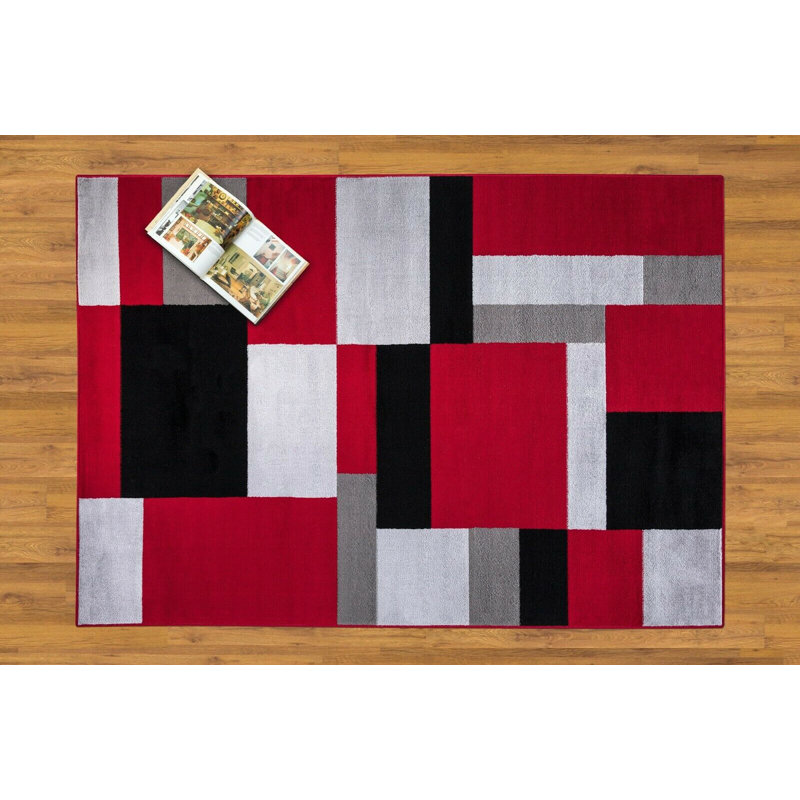 Analise Geometric Area Rug, Rectangle 80 x 150cm