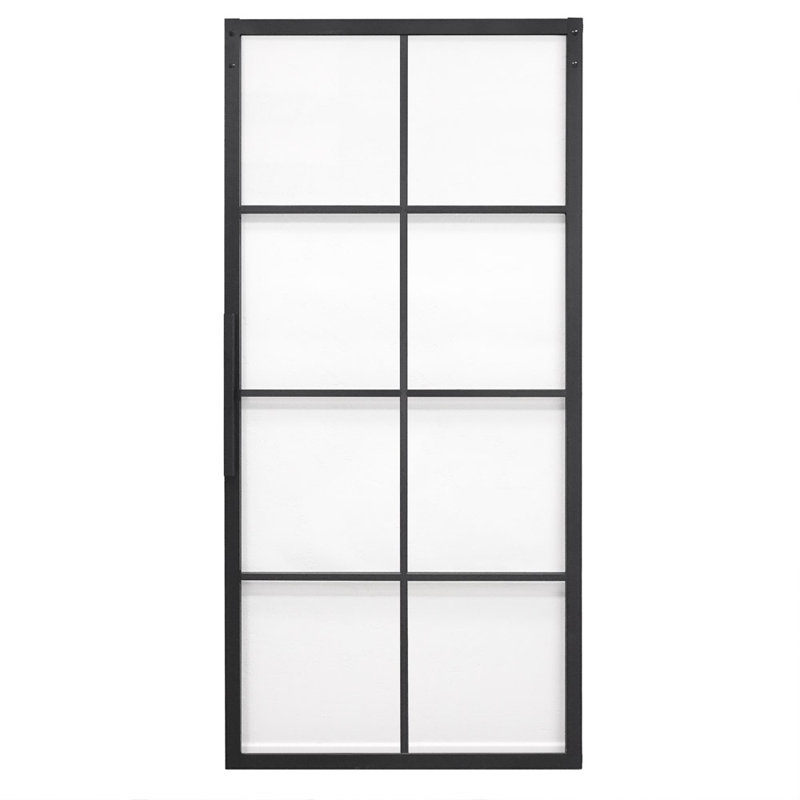 Larissa Metal Sliding Door, 210cm H x 100cm W x 3cm D