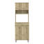 Armoire élégante à deux portes - H 66,81 po x l 14,01 po x P 23,91 po-94239251