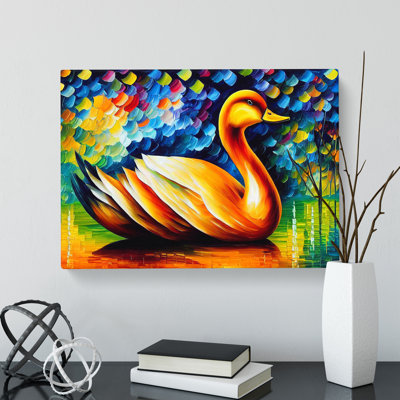Duck Vol.2 Abstract - Wrapped Canvas