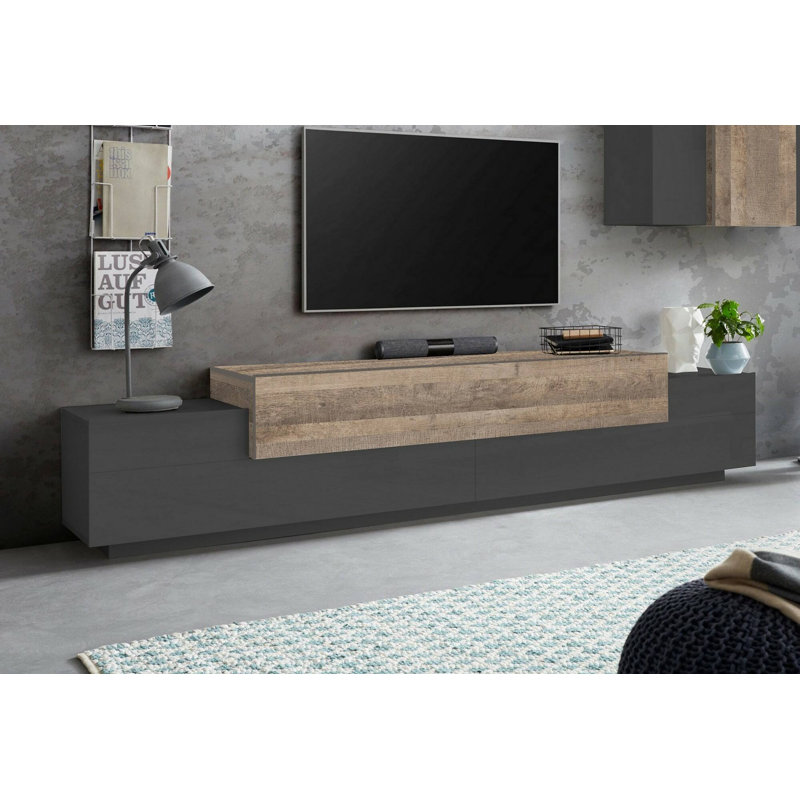 Beudan 240cm Sideboard, Anthracite