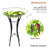 Aliyah-Lilly Glass Birdbath