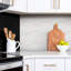 Charnesha 50cm x 100cm PVC Singular Tile in White