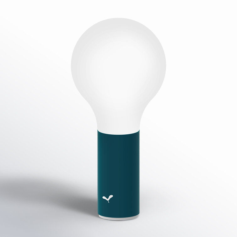 Aplo 10'' Battery Powered Integrated LED Color Changing Outdoor Table Lamp