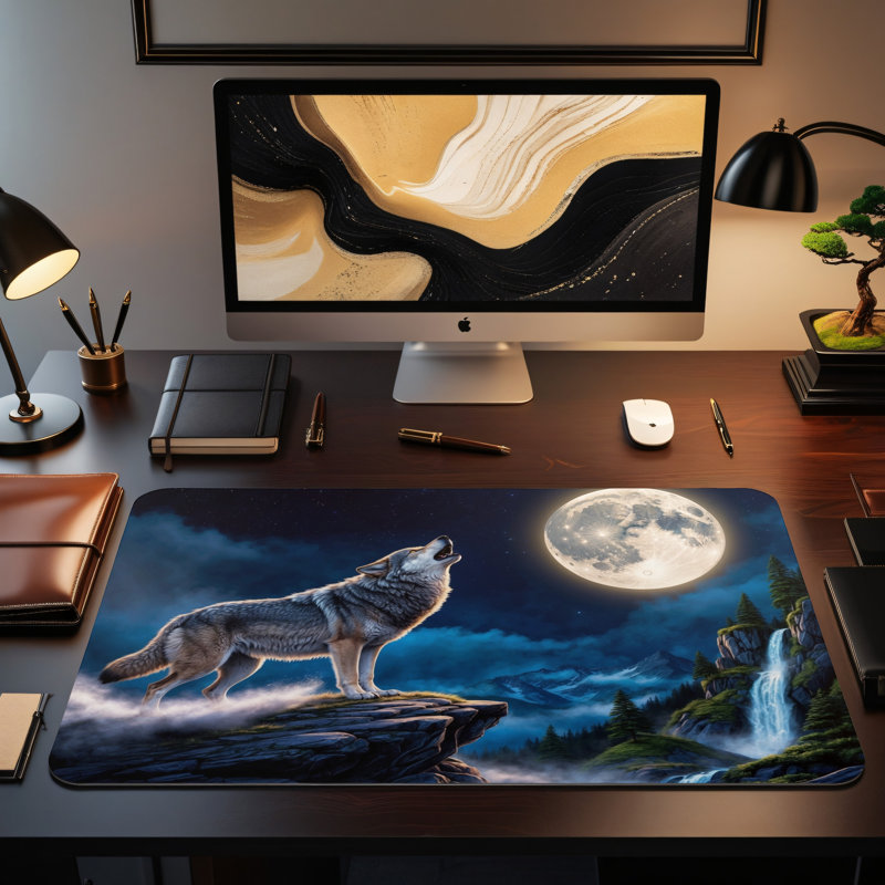 Polyester Desk Pad, 23.6x13.8