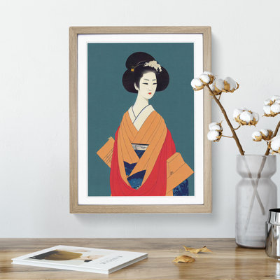 Traditional Geisha No.5 - Wall Art
