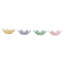 Set of Glass Star Shaped Serving Dishes
