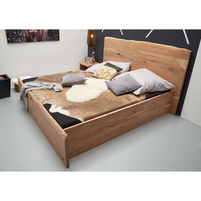 Solid Wood Bed, Super King (6')