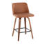 Tabouret de comptoir pivotant 24,25 po Lakyia