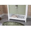 Ensemble de meuble-lavabo simple 35,4 po avec miroir Cerelly-777762629
