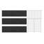 Besi 119.99cm W Metal Shelving Unit-113644975