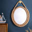 Southbridge Wicker Circle Mirror