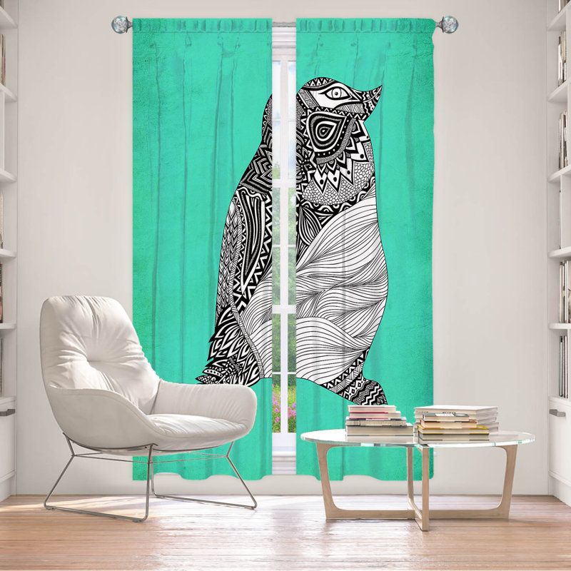 Paire de rideaux obscurcissant en polyester Culton, L 20 po x L 82 po