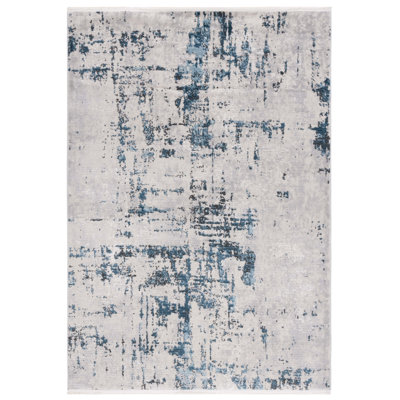 Tapis gris / bleu 723