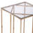 Nicholance Glass Top End Table
