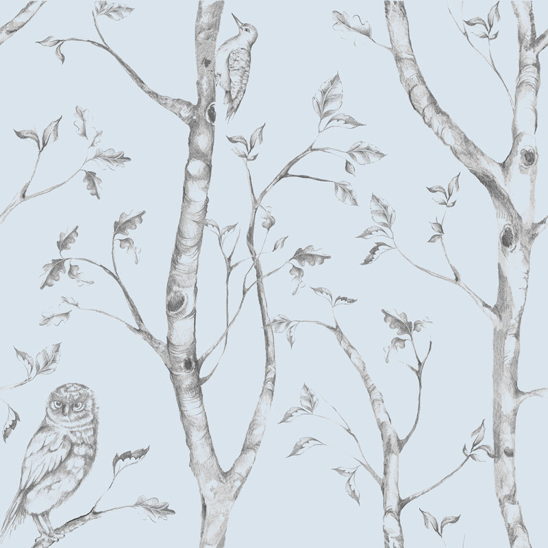 Rouleau de papier peint adhésif L 18 pi x l 20,5 po Anaheim Woods