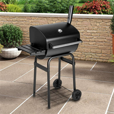 Dakota Fields Fass Holzkohlegrill 35,5 cm