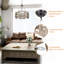 Lustre classique / traditionnel à 6 lumières de style bougie rustique Evi-502360111